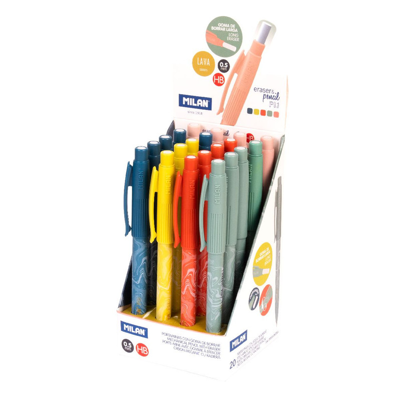 portaminas PL1 0,5 mm HB, serie Lava (1 UND)