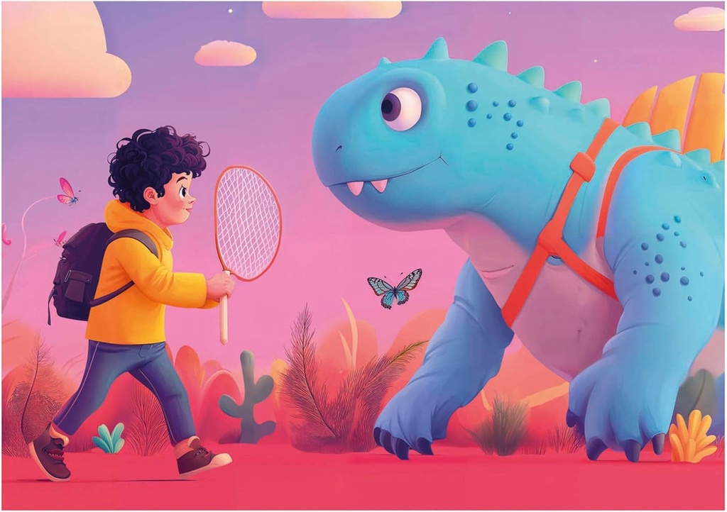 PUZZLE SIMPÁTICOS DINO 20-40