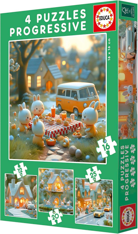 PUZZLE PROGRESSIVE BUNNY CIT