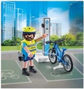 Patrulla en bicicleta PLAYMOBIL 71732