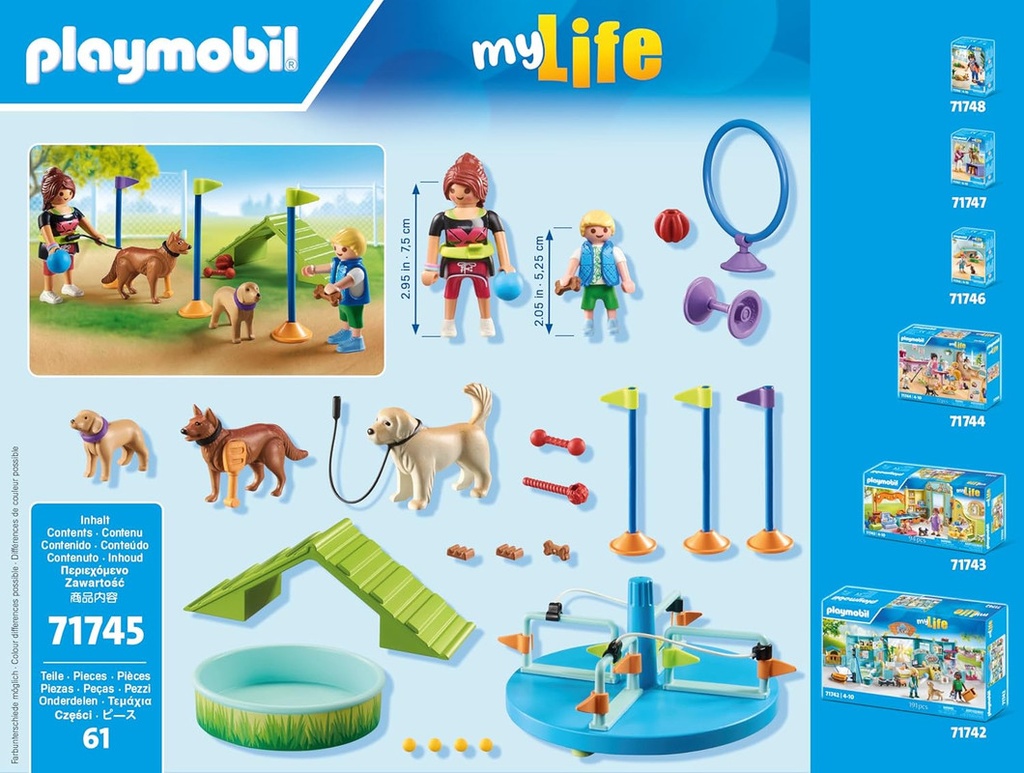 Parque para perros PLAYMOBIL 71745