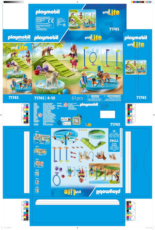 Parque para perros PLAYMOBIL 71745