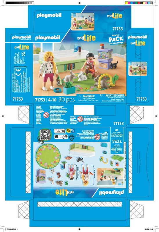 Casa para cobayas PLAYMOBIL 71746