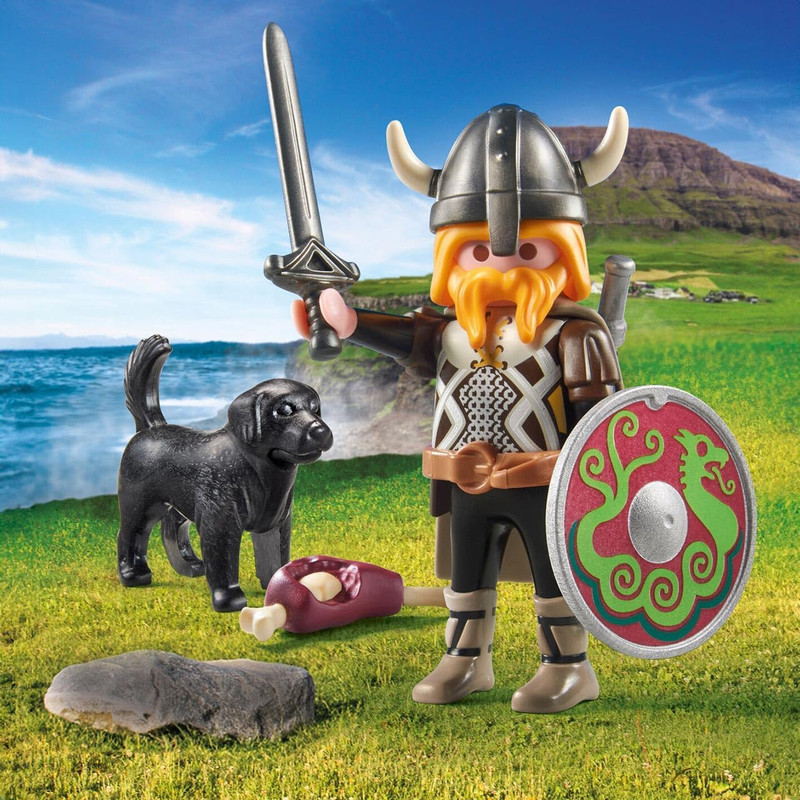 Vikingo con perro guardián PLAYMOBIL 71755