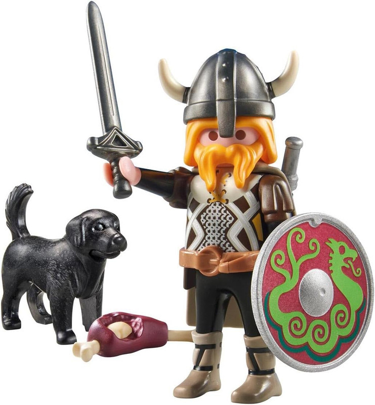 Vikingo con perro guardián PLAYMOBIL 71755