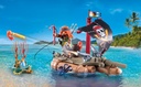 Bote pirata con tesoro X 71794