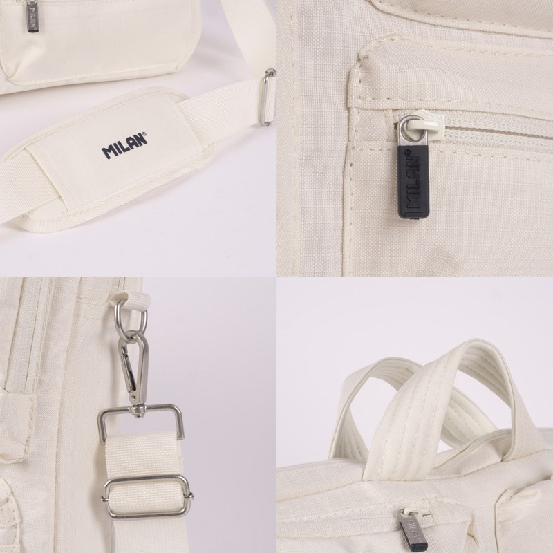 Maletín para portátil, colección 430 since 1918, beige MILAN 624303SNCBG