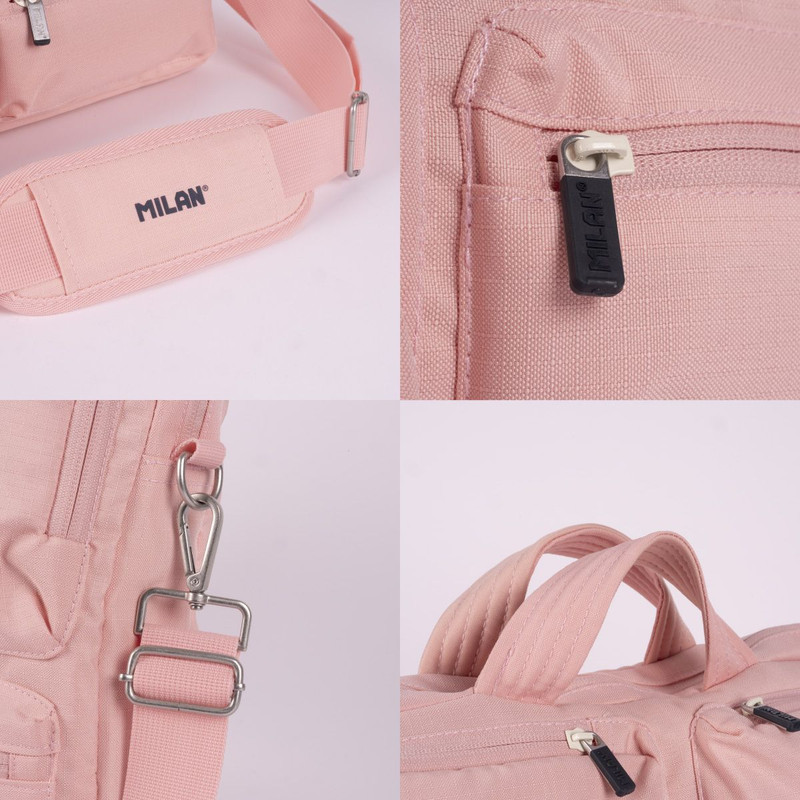 Maletín para portátil, colección 430 since 1918, rosa MILAN 624303SNCP