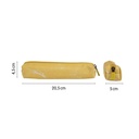 Estuche portatodo mini redondo serie Lava, amarillo MILAN 081129LVY