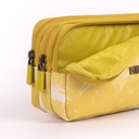 Estuche portatodo 3 cremalleras serie Lava, amarillo milan 081135LVY