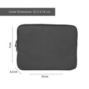 Funda para portátil serie Shadow, negro
