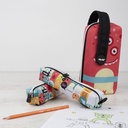 Kit 4 estuches con contenido serie especial Aliens, rojo milan
