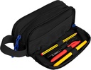 Oxford B-Smart, Estuche Escolar 3 Compartimentos NEGRO