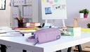 Oxford B-Smart, Estuche Escolar 3 Compartimentos lila