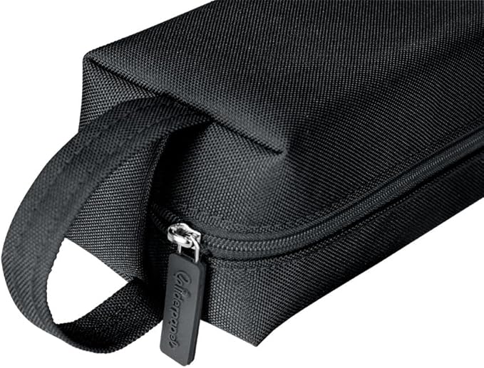 ESTUCHE PORTATODO LIDERPAPEL CLASSIC RECTANGULAR CON ASA 210X70MM NEGRO