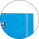 CARPEBLOC OXFORD 4AN 100H A4 5X5 TURQUESA