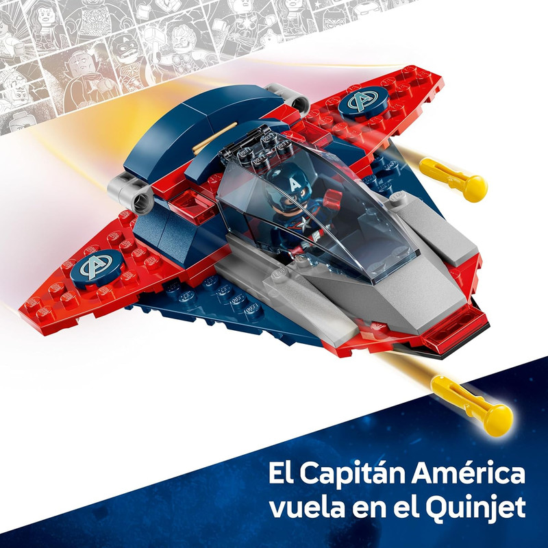 Capitán América vs. Thanos LEGO 76319