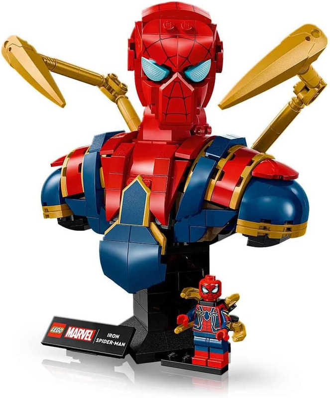 Busto de Iron Spider-Man LEGO 76326