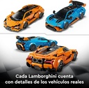 Lamborghini Revuelto y Huracán STO LEGO 77238