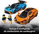 Lamborghini Revuelto y Huracán STO LEGO 77238