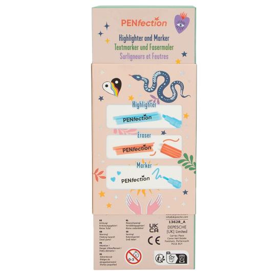 PENfection set de rotulador y subrayado 13628