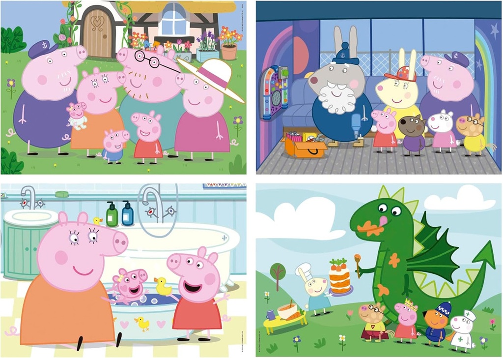 MULTI 4 JR PEPPA PIG FSC(R) EDUCA 20329