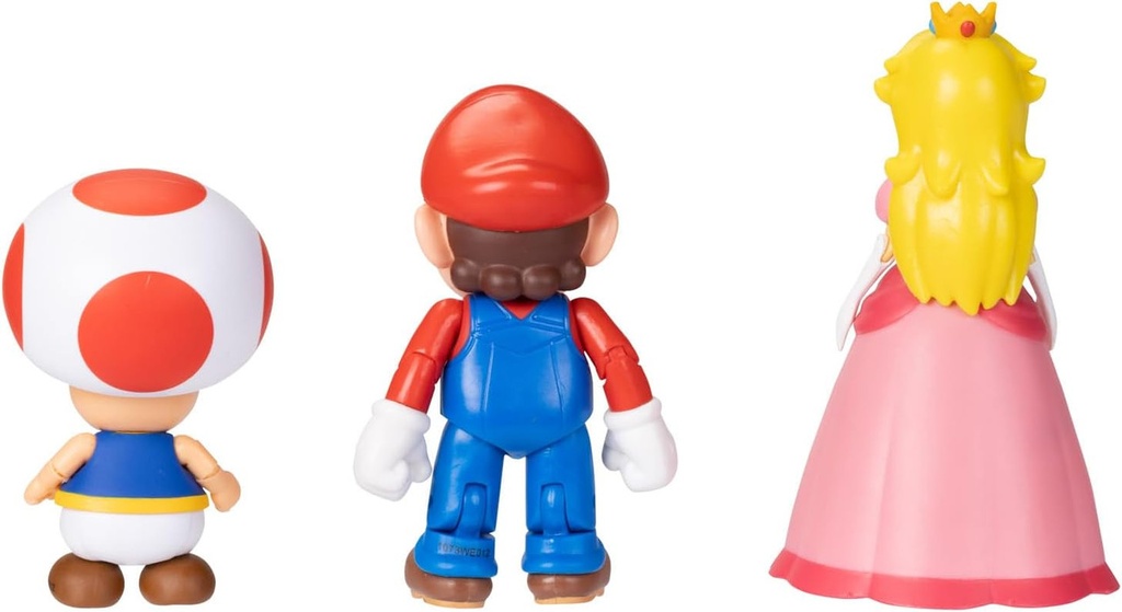 PACK 3 FIGURAS 10 CM SUPER MARIO 420074 JAKKS PACIFIC 315420074