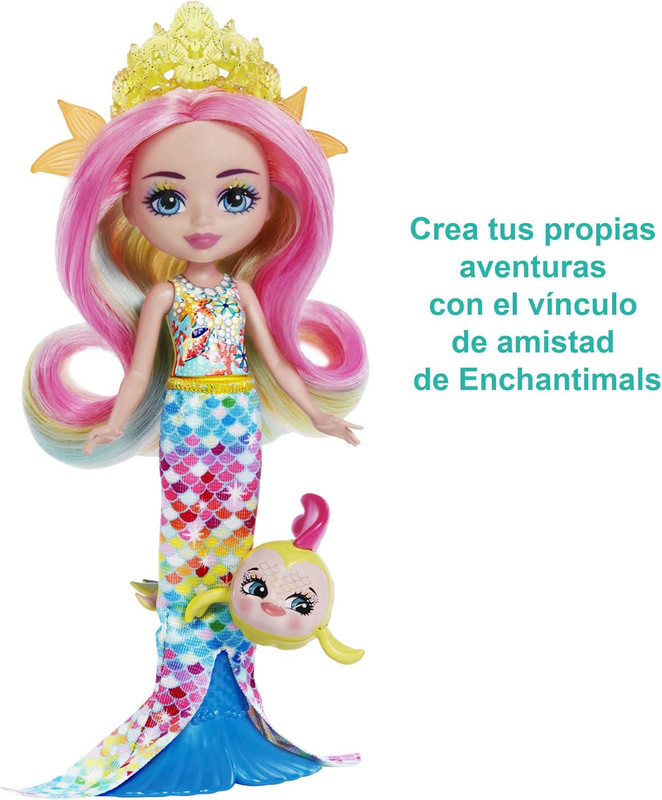 MUÑECA BÁSICA SECUNDARIA SURTIDA ENCHANTIMALS FNH22 MATTEL FNH22-HCF68