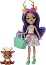 MUÑECA ENCHANTIMALS BABY BFF DANESSA DEER Y SPRINT HLK84 HLK84