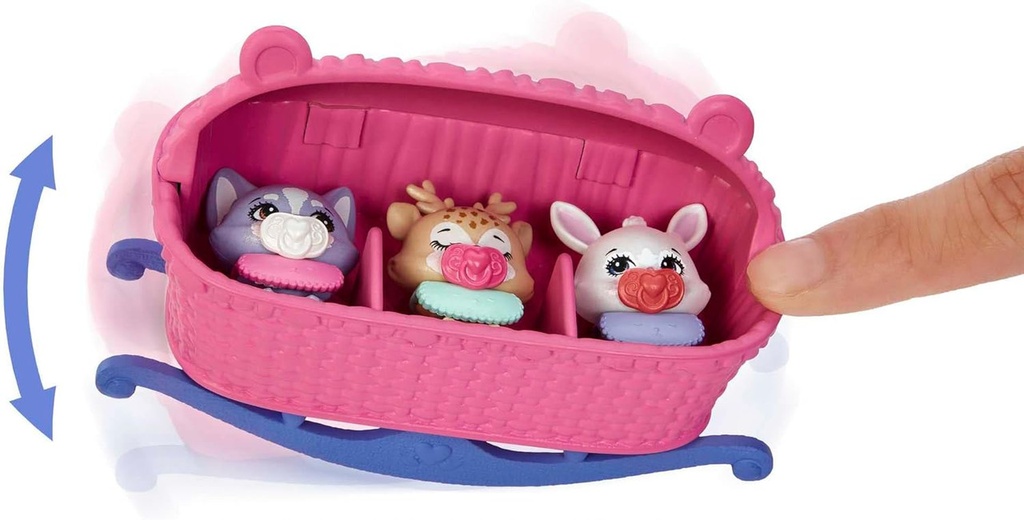 MUÑECA ENCHANTIMALS BABY BFF DANESSA DEER Y SPRINT HLK84 HLK84