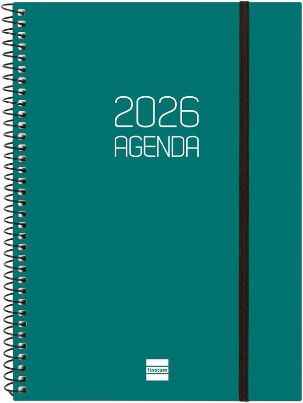 AGENDA FINOCAM OPAQUE E10 SVH 2026 VERD CAT+ 742802026