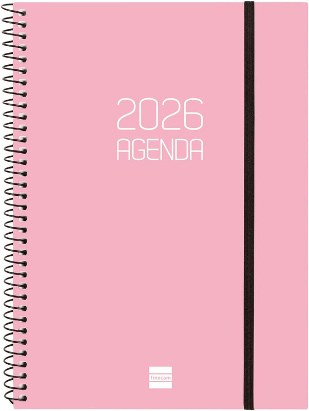 AGENDA FINOCAM OPAQUE E10 SVH 2026 ROSA CAT+ 742804526