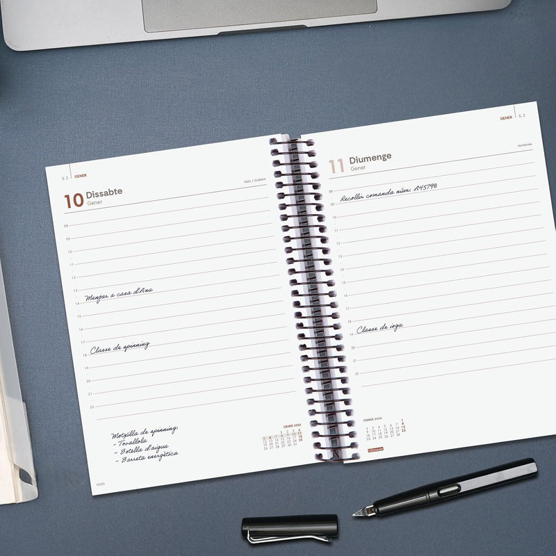 AGENDA FINOCAM OPAQUE E10 1DP 2026 BLAU CAT+ 742941026