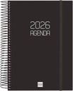AGENDA FINOCAM OPAQUE E10 1DP 2026 NEGRE CAT+ 742946026