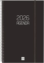 AGENDA FINOCAM OPAQUE E11 SVV 2026 NEGRE CAT+ 742846026