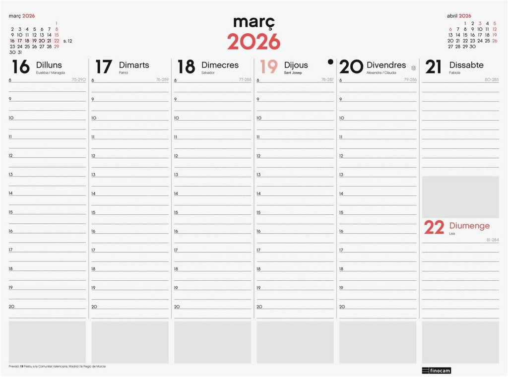 VADE ENCOL.SVV 42X31 2026 CAT+