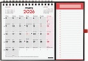 CALENDARIO ESCRIURE IMANT XS 2026 CAT+
