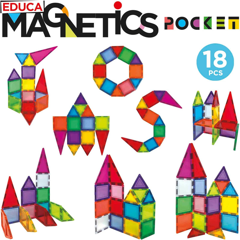 EDUCA MAGNETICS POCKET 18pcs EDUCA 20271