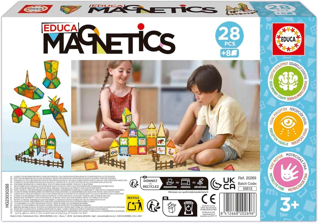 EDUCA MAGNETICS ECO FARM 28p EDUCA 20269