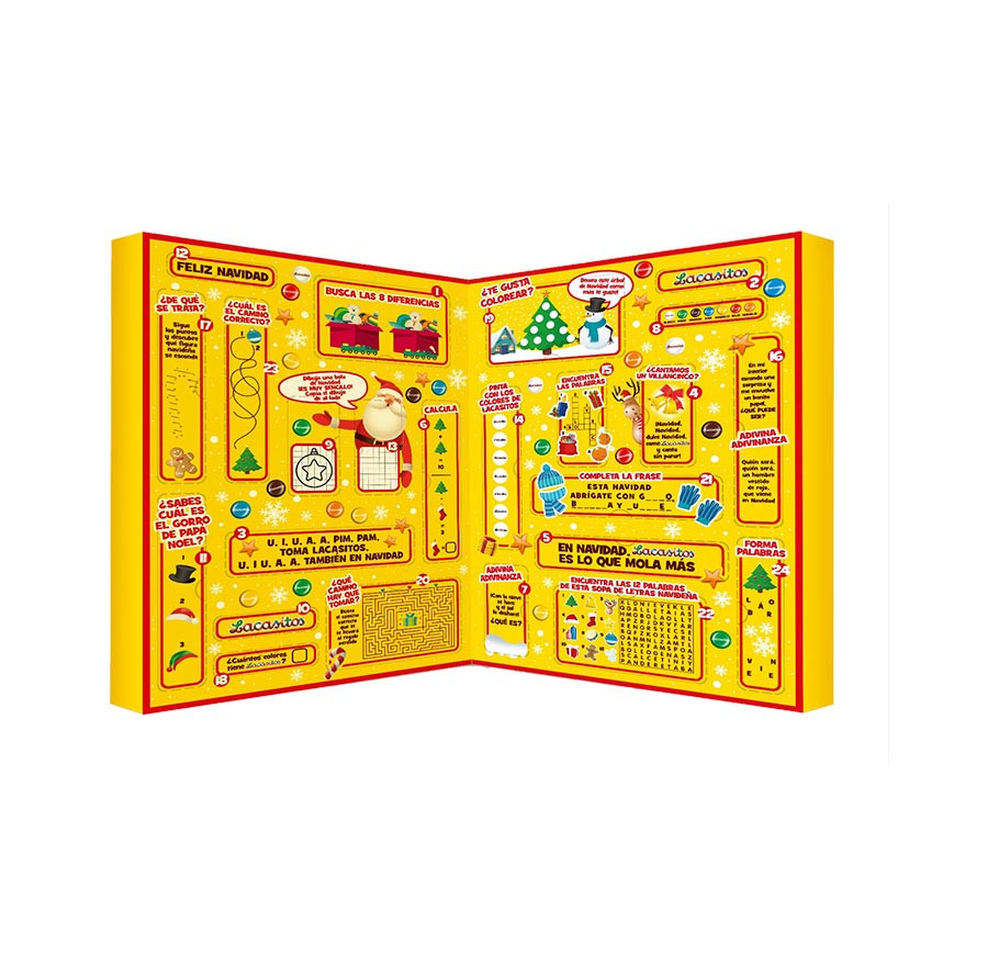 Lacasa Calendario Adviento Premium 296g
