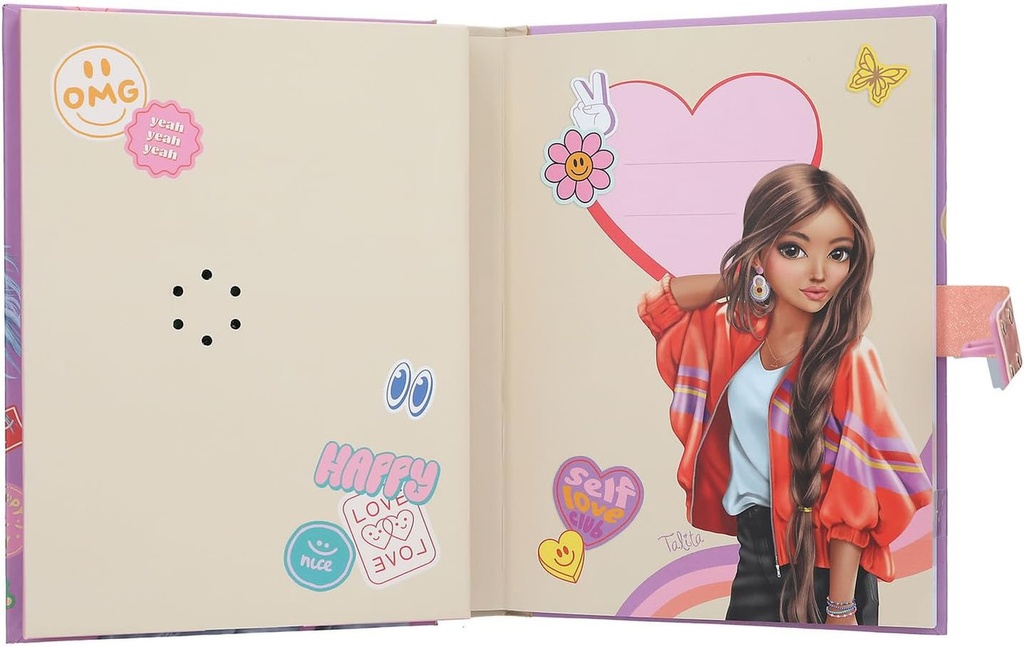 TOPModel diario con código secreto y sonido TOPMODEL 13621