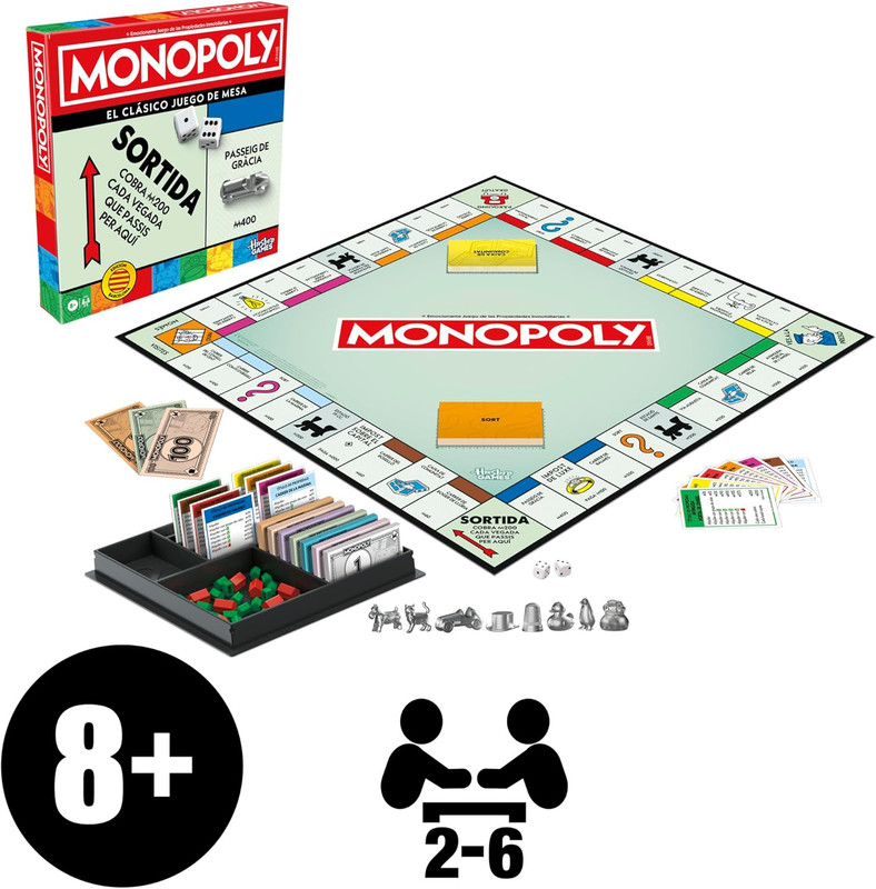 JUEGO MONOPOLY BARCELONA CLASSIC
