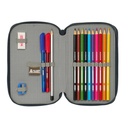 PLUMIER DOBLE PQÑO 29 pcs REAL MADRID EQUIP. 25/26