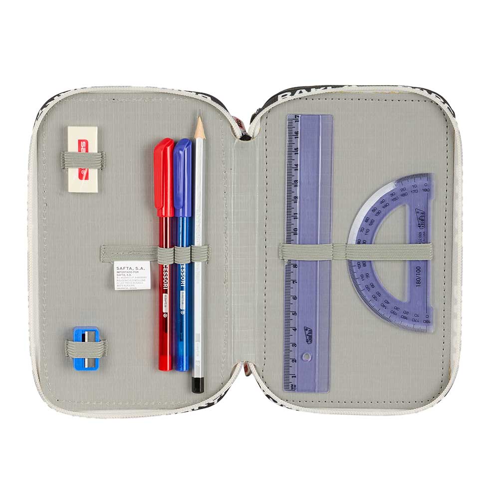 PLUMIER TRIPLE 37 pcs F.C. BARCELONA