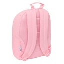 MOCHILA PARA PORTATIL 14,1" BENETTON BASICS "ROSA PASTEL"