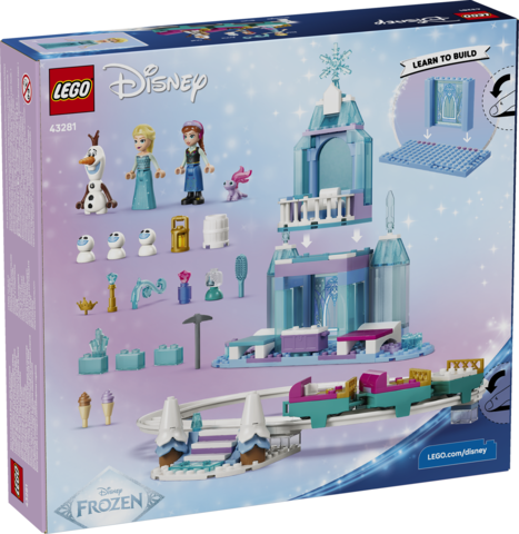 Castillo de Hielo de Elsa y Aventura en la Nieve 43281
