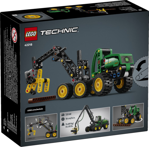 Cosechadora con Ruedas John Deere 1470H LEGO 42218