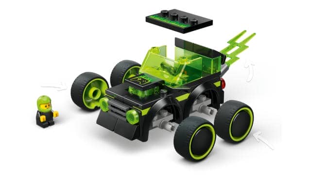 Vehículos: Coche de Carreras de Videojuego LEGO 60484