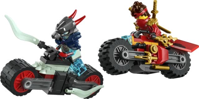 Carrera Relámpago en Moto de Kai LEGO 71838