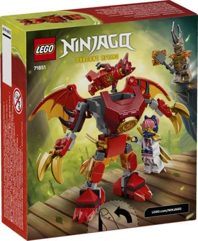 Pack de Combate: Meca Dragón de Kai LEGO 71851